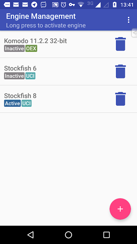 Baixar gratuitamente Stockfish Engines OEX APK para Android