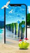 Summer Beach APUS live wallpaper screenshot 0