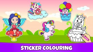 Unicorn Coloring Book & Games screenshot 2