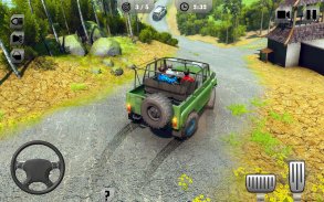 Lái xe và đua xe Jeep offroad screenshot 2