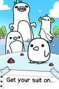 Penguin Evolution - 🐧 Cute Sea Bird Making Game screenshot 0