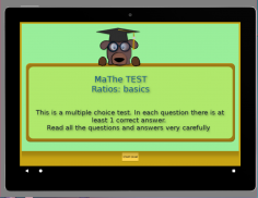 Math Test - Ratios screenshot 0