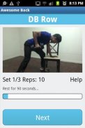 Awesome Back Workout screenshot 3