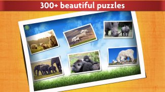 Puzzle Game with Baby Animals screenshot 8