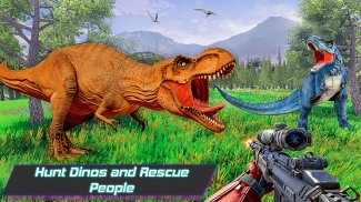 Wild Dinosaurs Hunting 3D - Animal shooting Games screenshot 1