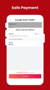 Club Factory - Online Shopping App screenshot 1