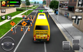 Simulator Mengemudi Mobil Bus Sekolah Indonesia screenshot 2