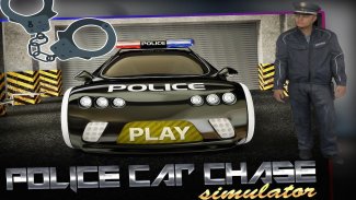 Kereta Polis mengejar Simulasi screenshot 10