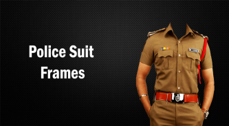 Police Suit Photo Frames screenshot 3