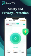 Rapid VPN - Safe Secure Proxy screenshot 4