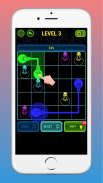 Connect Glow Puzzle screenshot 1