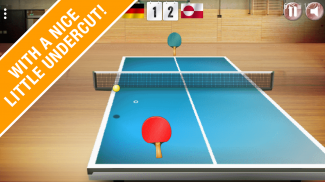 Ping-pong 3D - L'applicazione Ping Pong realistica screenshot 1