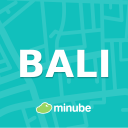 Bali Travel Guide in English with map Icon