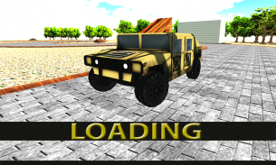 4x4 Off Road Army Jeep Stunts screenshot 4