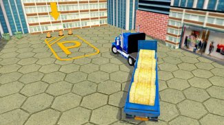 Indian Truck Heavy Duty Cargo Parking Game screenshot 2