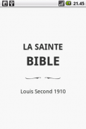 La Sainte Bible, Louis Segond screenshot 0