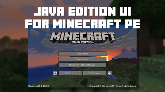 Java Edition UI for Minecraft screenshot 4