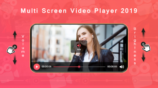 Multi Screen Video Player 2019 screenshot 0