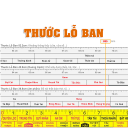 Thước Lỗ Ban đủ 3 loại Icon