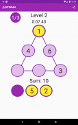 Magic Triangles - Math Puzzles - Aritgram screenshot 13
