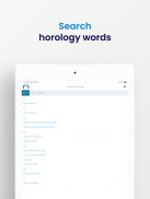 Dictionary of Horology screenshot 2