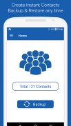 Copia de seguridad de contactos inteligentes screenshot 2