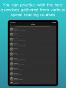 Speed Reading Exercises screenshot 8