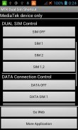 MTK Dual Sim control shortcut screenshot 2
