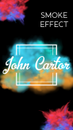 Smoke Effect Art Name - Wallpaper DP Maker screenshot 4