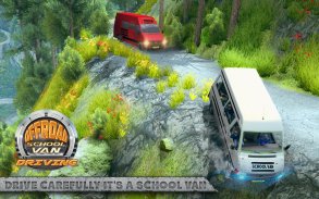 Offroad School Van Driving: Minibus Simulator 2019 screenshot 2