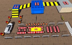 Classic Prado Car Parking : 3D Car Games screenshot 2