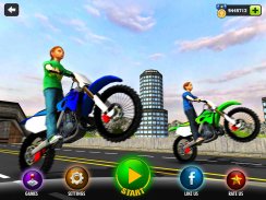 Kids MotorBike Stunt Rider 3D screenshot 9