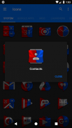 Red and Blue Icon Pack Free screenshot 7