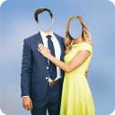 Couple Western Photo Suit Icon