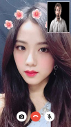 Jisoo Fake Call screenshot 1