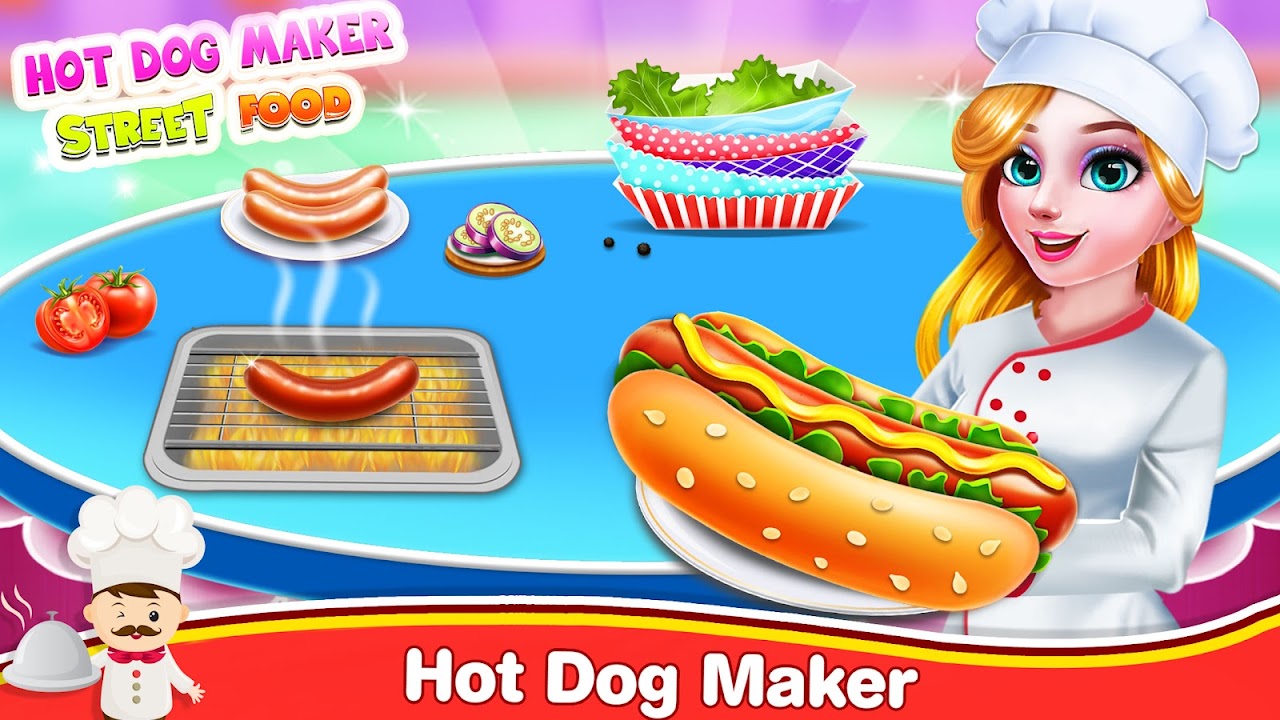 Hot Dog Maker Street Food Игры - Загрузить APK для Android | Aptoide