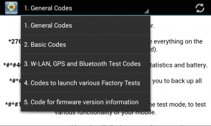 Android Secret Codes screenshot 2