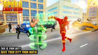 Flying Flashhero Hero Battle screenshot 0