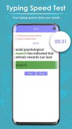 Typing Speed Test : Increase Typing Skills Free screenshot 3
