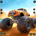 Monster Truck Racing Offroad Icon