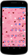 Girly Pink Theme & Launcher screenshot 1