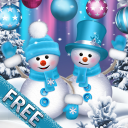 Free Snowman Go Locker theme