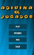 Adivina el jugador con emojis. screenshot 1