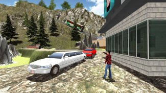 limousine auto guida fuori strada 3D screenshot 0