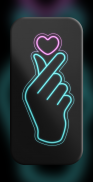 Finger Heart Wallpaper screenshot 5