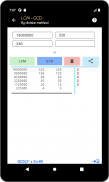 Calculateur PGCD-PPCM-Facteurs screenshot 13