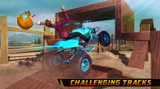 Super Heroes atv bike stunts screenshot 3