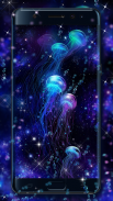 Luminous Jellyfish live Wallpaper screenshot 1