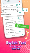 Stylish text and name - stylish text design screenshot 2