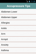 Acupressure Tips screenshot 1